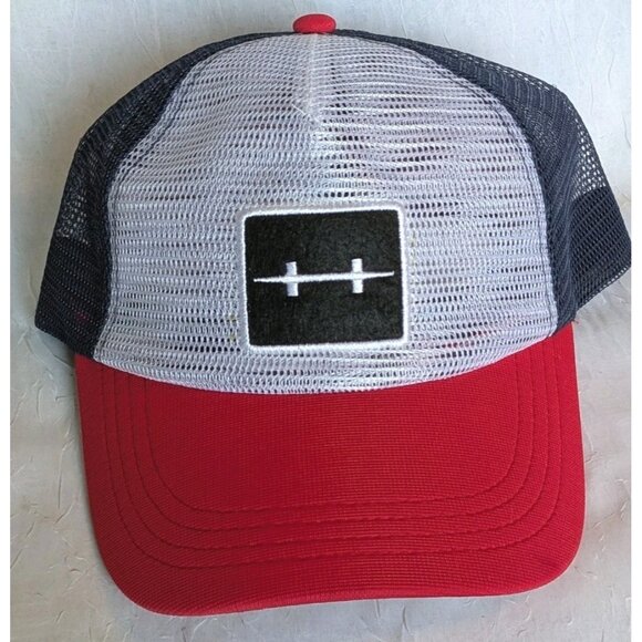 Hatch Outdoors Trucker Hat Adjustable Cap Mesh Baseball Red White Blue Dad Gift - Picture 15 of 15